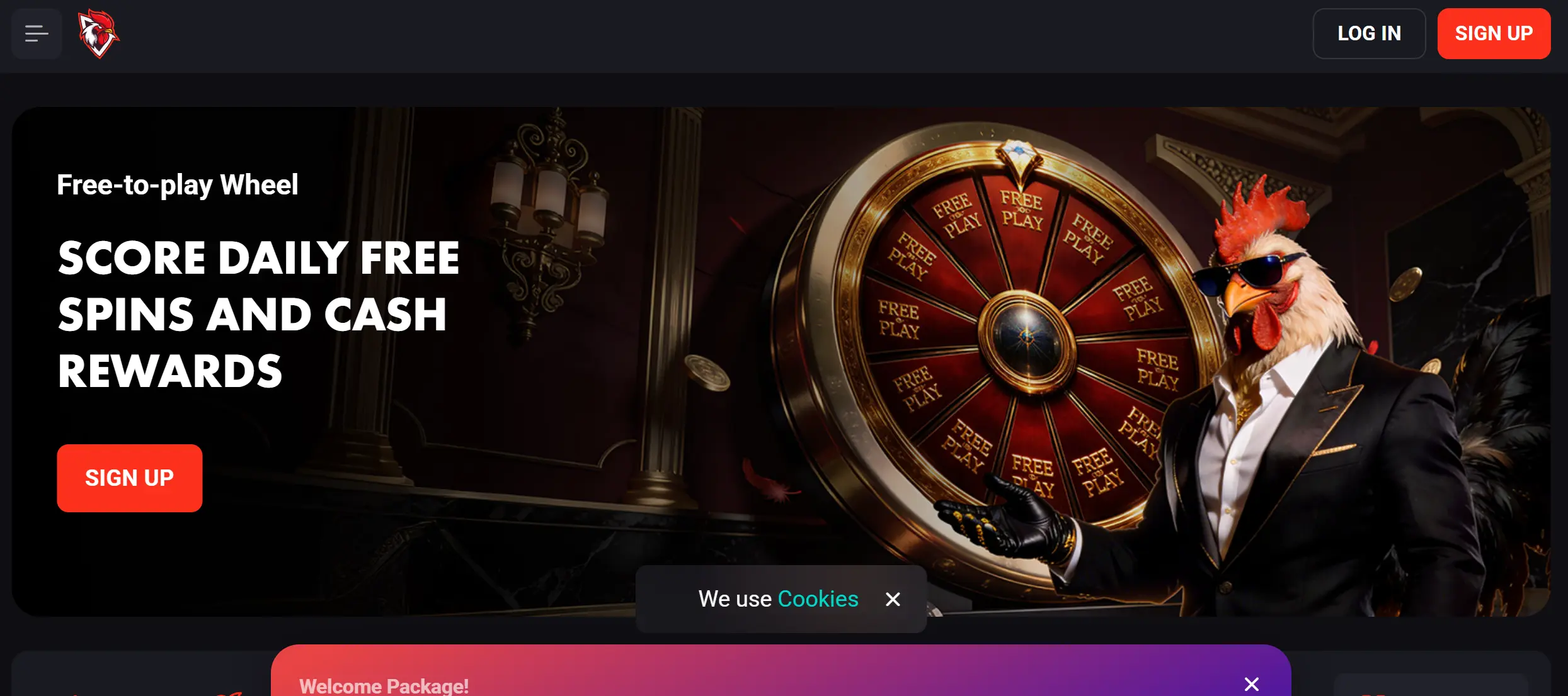Rooster Bet — Best Casino Australia Online for Casino + Sportsbook screenshot